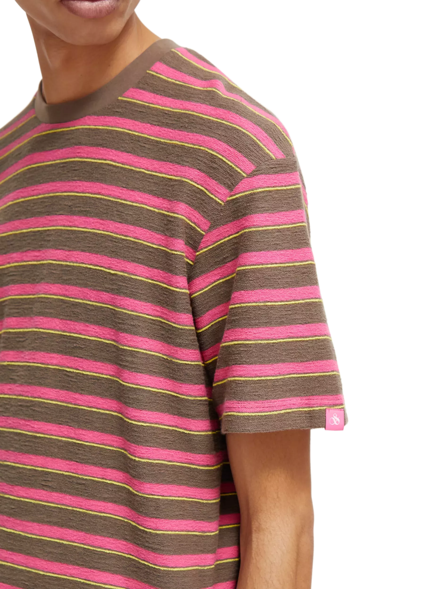 SCOTCH & SODA - Relaxed fit striped T-shirt T-shirt Scotch & Soda   