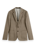SCOTCH & SODA - Single-breasted yarn-dyed Checked Blazer blazer Scotch & Soda   
