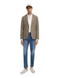 SCOTCH & SODA - Single-breasted yarn-dyed Checked Blazer blazer Scotch & Soda   