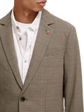 SCOTCH & SODA - Single-breasted yarn-dyed Checked Blazer blazer Scotch & Soda   