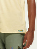 SCOTCH & SODA - T-shirt coupe décontractée à bords francs men-accessories Scotch & Soda   