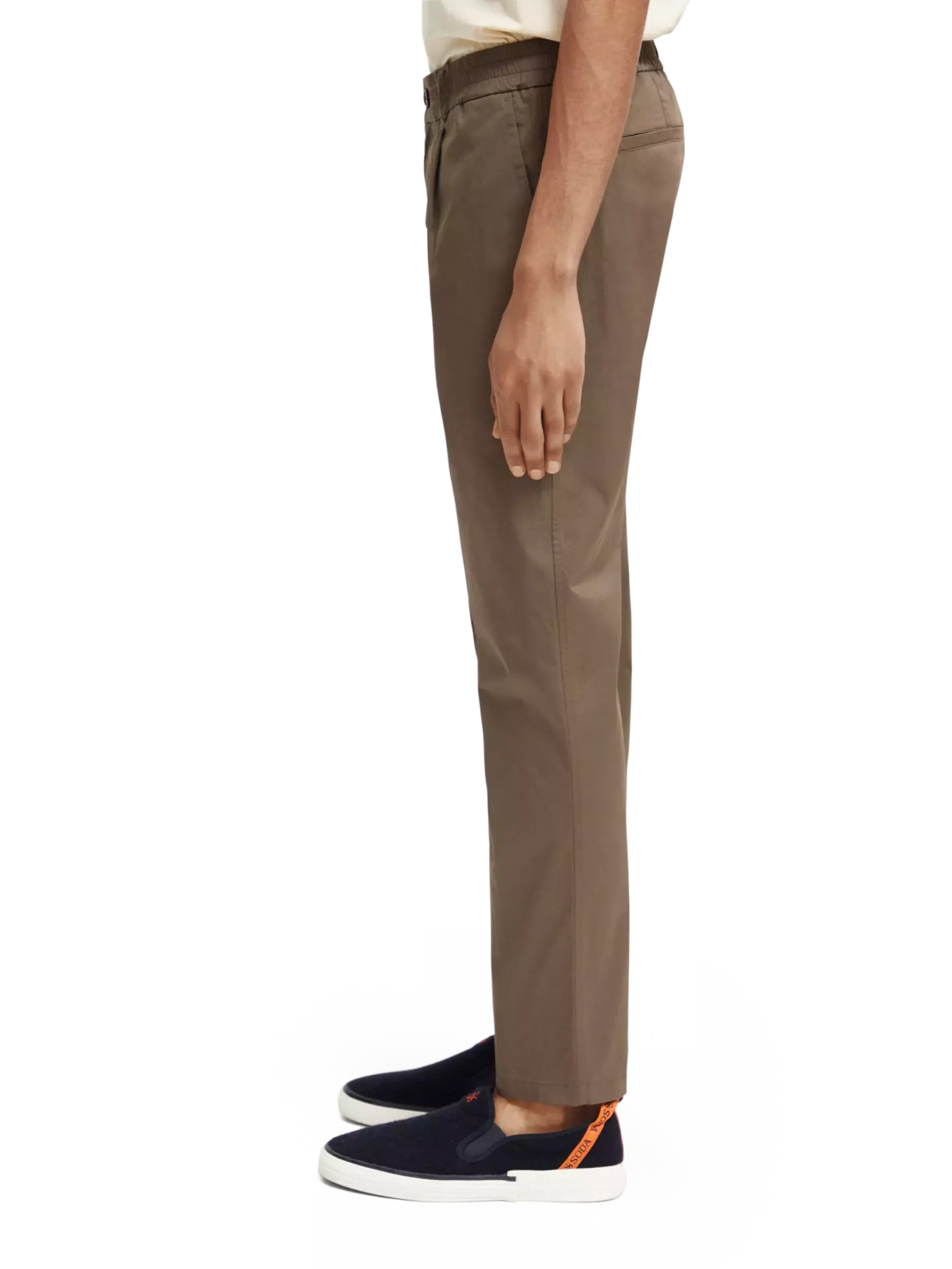 SCOTCH & SODA -  The Morton relaxed slim-fit poplin jogger Pants Scotch & Soda   