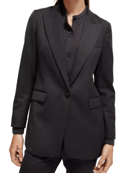 SCOTCH & SODA - Twill Wool Blend Single Breasted Blazer Apparel & Accessories Scotch & Soda   