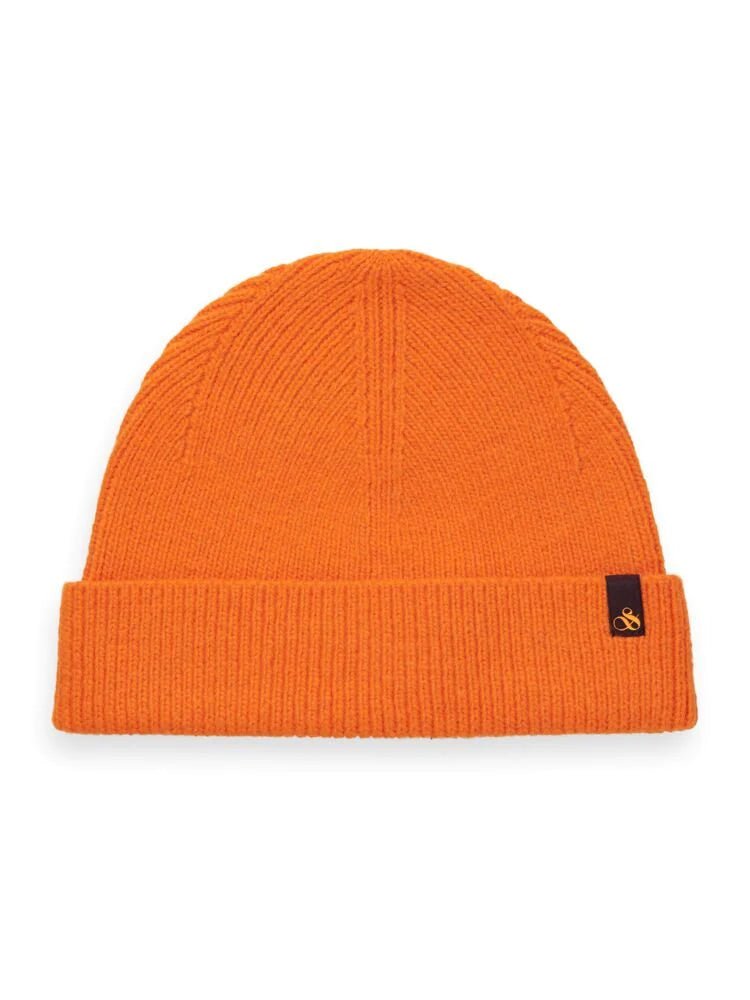 SCOTCH & SODA - Wool Alpaca Blend Rib Knit Beanie Apparel & Accessories Scotch & Soda   