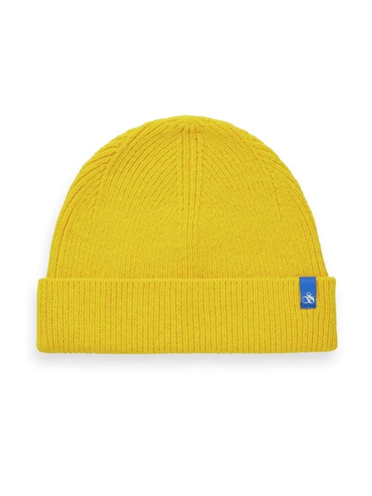 SCOTCH & SODA - Wool Alpaca Blend Rib Knit Beanie Apparel & Accessories Scotch & Soda   