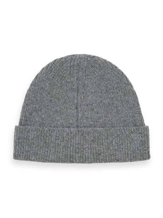 SCOTCH & SODA - Wool Alpaca Blend Rib Knit Beanie Apparel & Accessories Scotch & Soda   