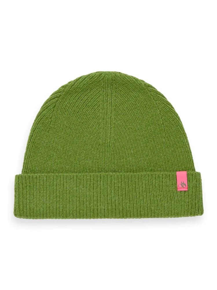 SCOTCH & SODA - Wool Alpaca Blend Rib Knit Beanie Apparel & Accessories Scotch & Soda   
