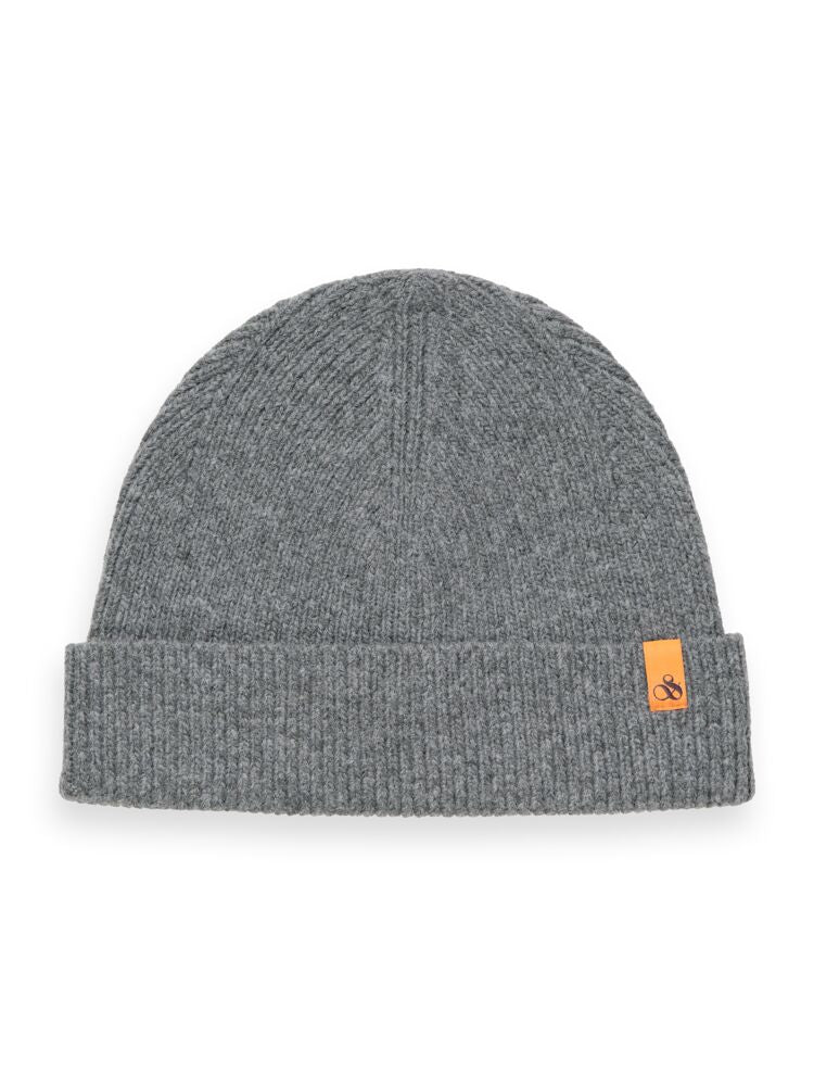 SCOTCH & SODA - Wool Alpaca Blend Rib Knit Beanie Apparel & Accessories Scotch & Soda   