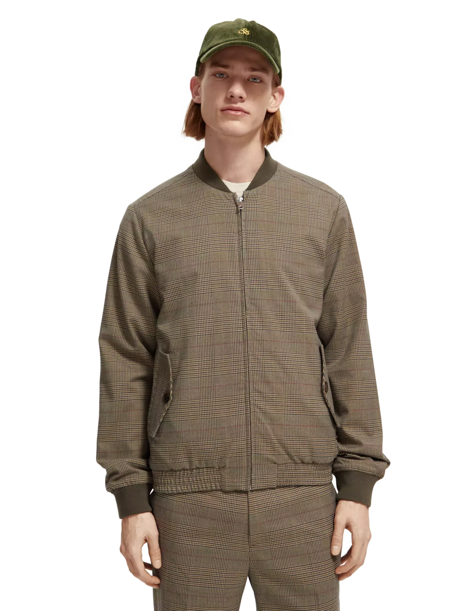 SCOTCH & SODA - Yarn-dyed Bomber Jacket jacket Scotch & Soda   