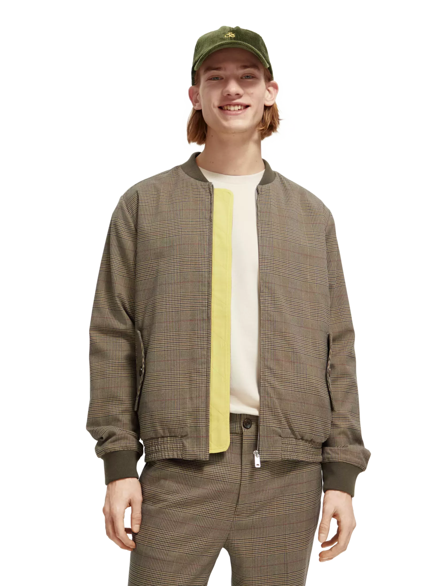 SCOTCH & SODA - Yarn-dyed Bomber Jacket jacket Scotch & Soda   