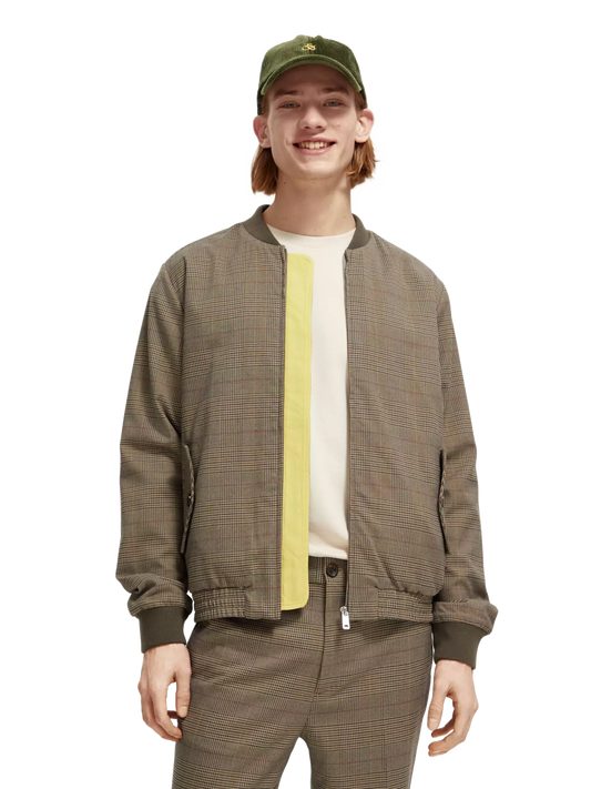 SCOTCH & SODA - Yarn-dyed Bomber Jacket jacket Scotch & Soda   