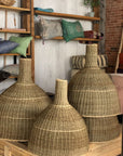 SEAGRASS CHIMNEY BASKET LAMP SHADE living-furniture Pepin Lighting 24D x 27H inch