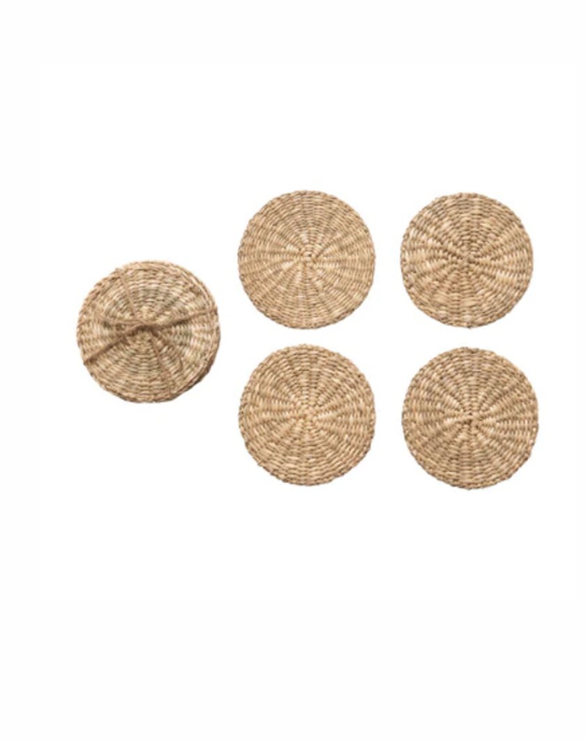 SEAGRASS COSTER | SET OF 4 Dining-Kitchenware Bloomingville   