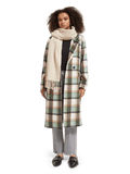 Single-breasted Wool-Blended Checked Coat clothing Scotch & Soda   