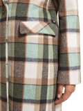 Single-breasted Wool-Blended Checked Coat clothing Scotch & Soda   