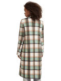 Single-breasted Wool-Blended Checked Coat clothing Scotch & Soda   
