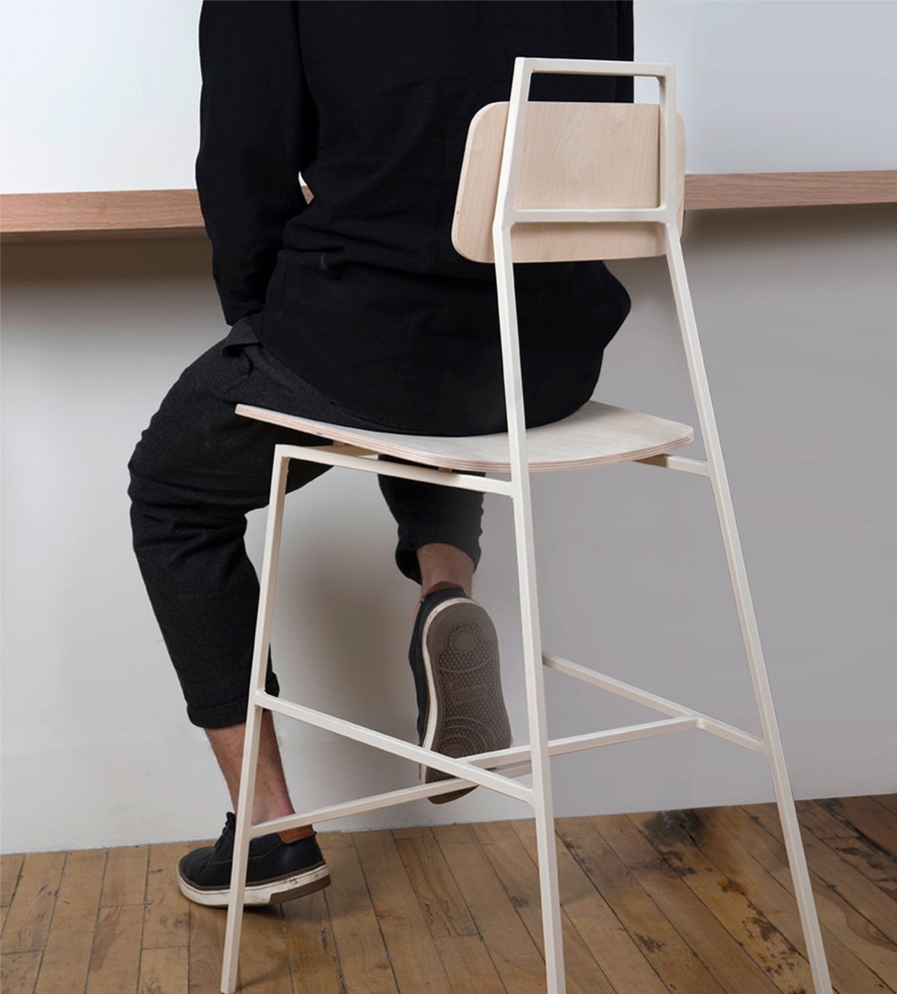 STOOL FLOE HAUTE living-furniture Appareil Atelier   