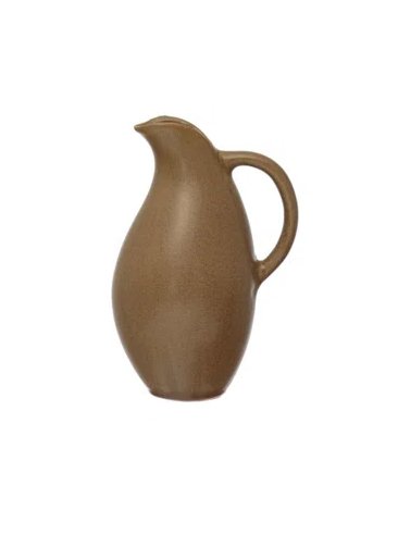 STONEWARE PICHER,  REACTIVE GLAZE, BROWN Dining-Kitchenware Bloomingville   