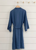 STONEWASH 100% FRENCH FLAX LINEN CLASSIC ROBE women-accessories onesky   