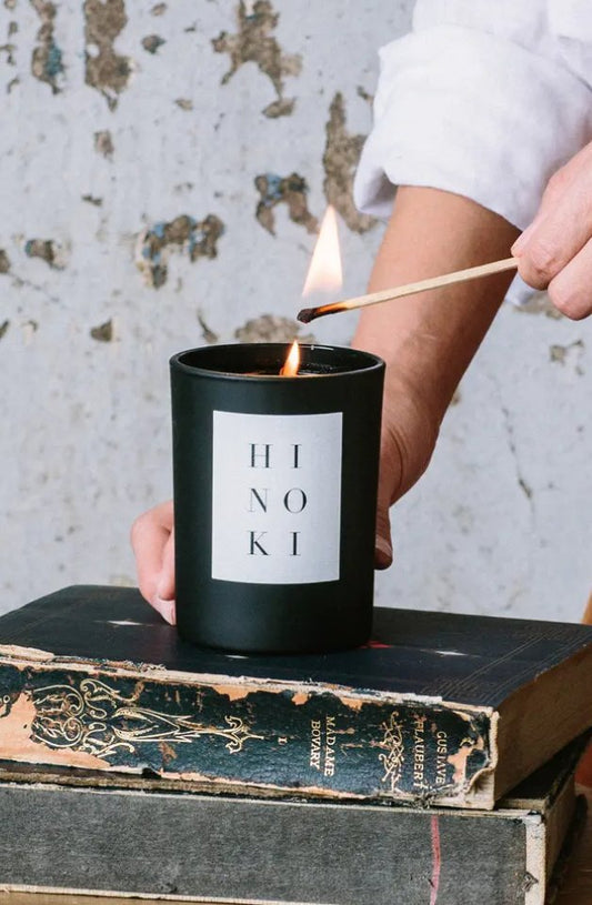 STUDIO HINOKI NOIR CANDLE BY  BROOKLYN CANDLE candels Brooklyn Candel   