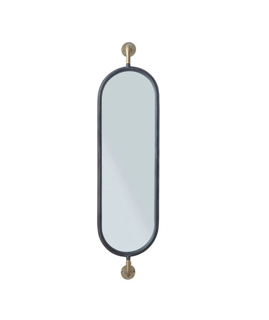 SWIVEL METAL MIRROR BLACK Gift Ideas PepinShop   