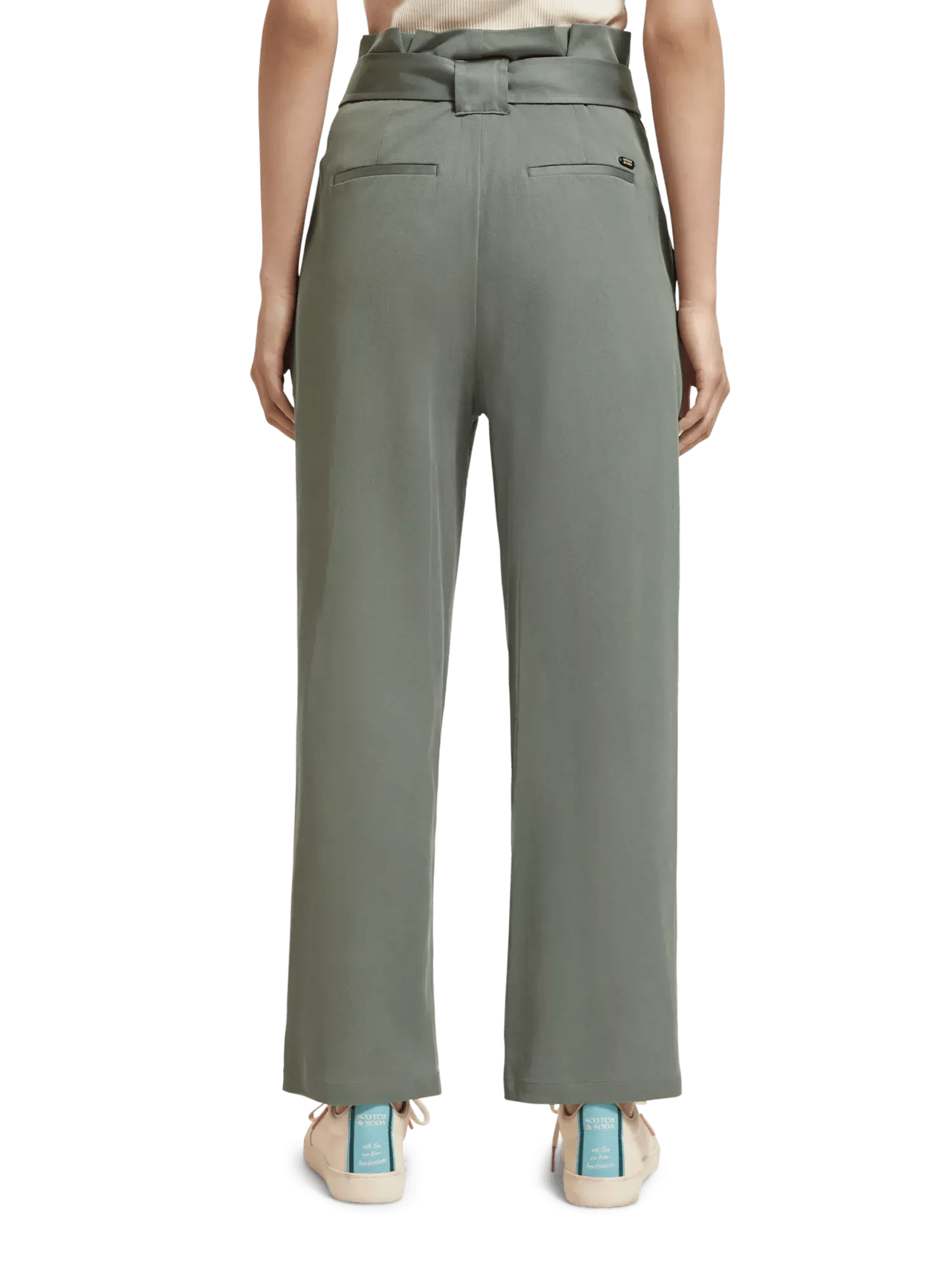 The Daisy High-Rise paper Bag Trousers clothing Scotch & Soda   