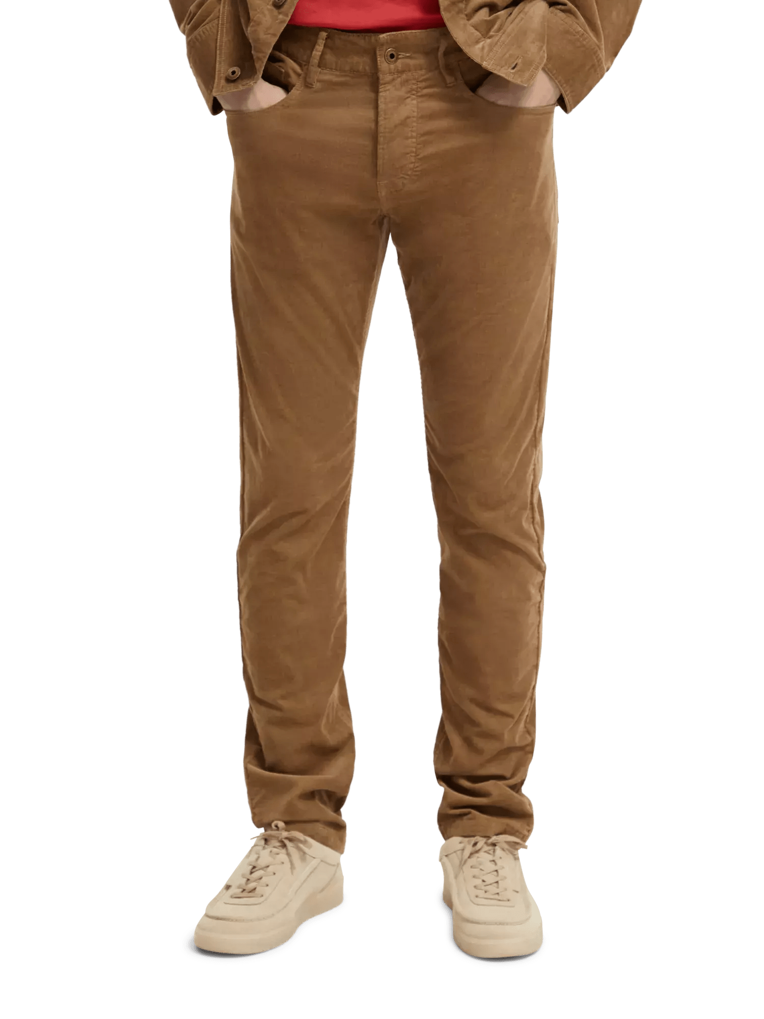 The Ralston Regular Slim Fit Corduroy Trousers Apparel & Accessories Scotch & Soda   