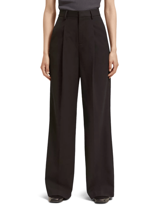 The Rose High-Rise Wide Leg Trouser clothing Scotch & Soda   