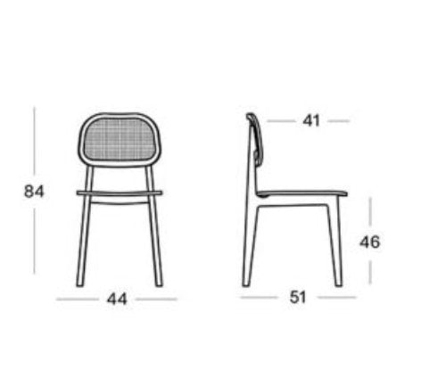 TITUS DINING CHAIR BLACK - VINCENT SHEPPARD chair vincent Sheppard   