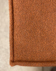 TULUM CHILL SECTIONEL living-homeaccents PEREZ 80"W x 40" x 16"  With 2 Back Cushions in Orsetto Rust 07/24 (cat 8)  