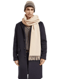 Unisex Wool Scarf Apparel & Accessories Scotch & Soda Beige  