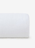 VEGA BED COVER ANTHRACITE living-bedding onesky Vega Bed Cover White In Stock 
