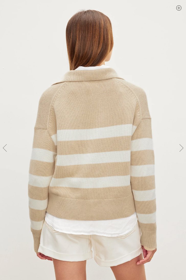 Velvet - Lucie Polo Sweater women-accessories VELVET   