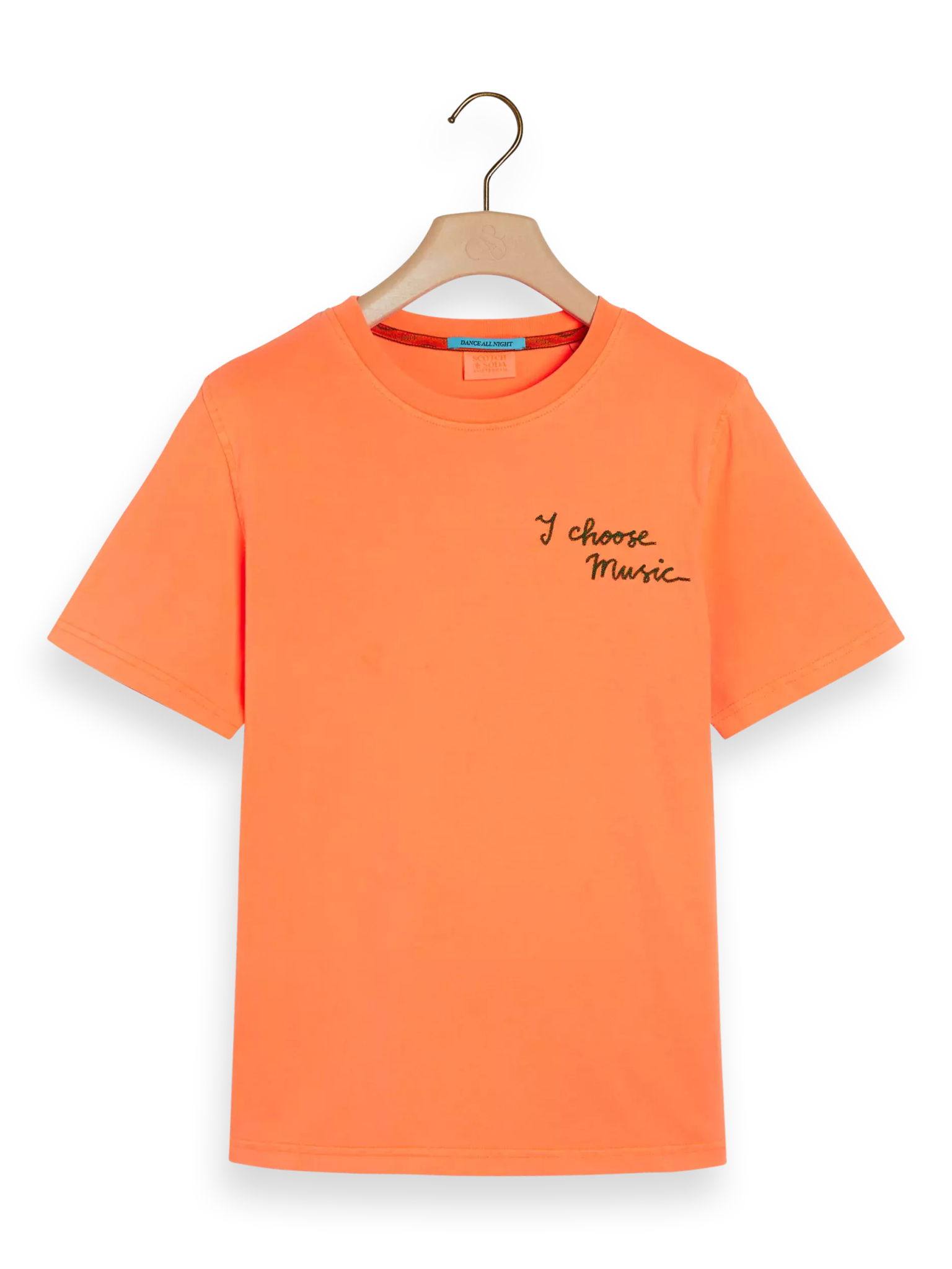 Washed T-shirt with chest artwork T-shirt Scotch & Soda   
