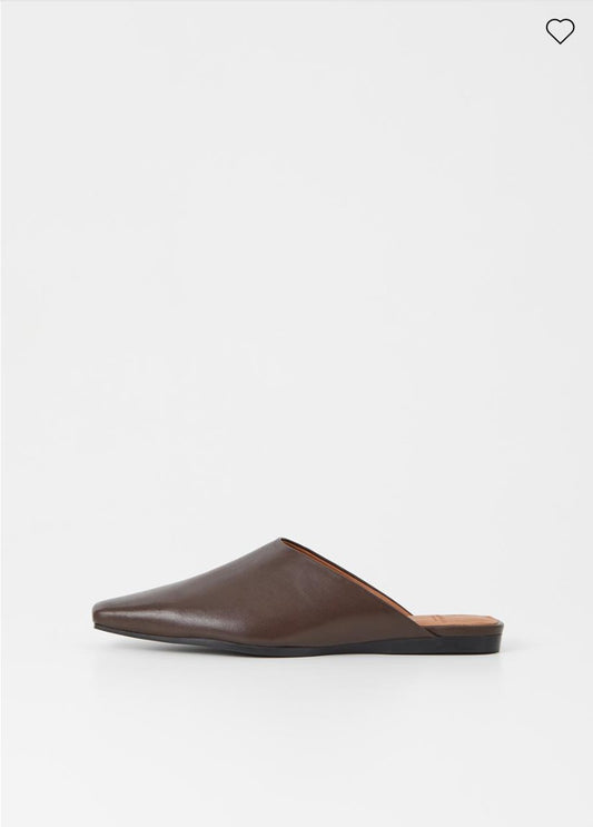Wioletta Mules Leather Black - Vagabon shoes vagabon   