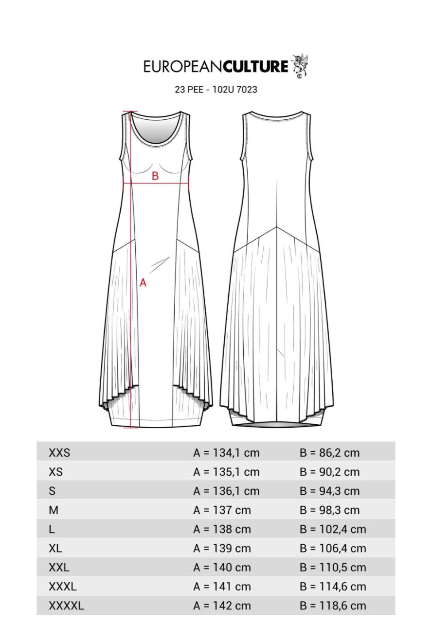 Women's Long Sleeveless Black Dress | EUROPEAN CULTURE Dresses European Culture   