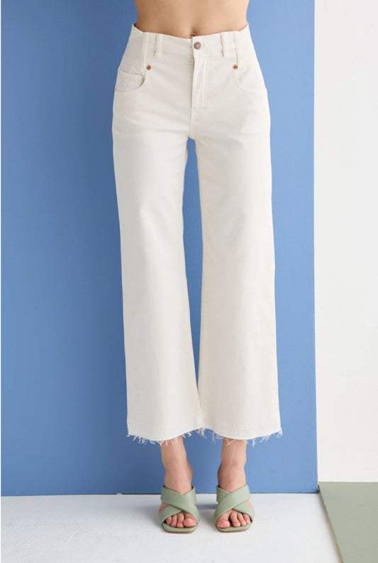 Women's Off White trousers | EUROPEAN CULTURE Trouser European Culture 27  