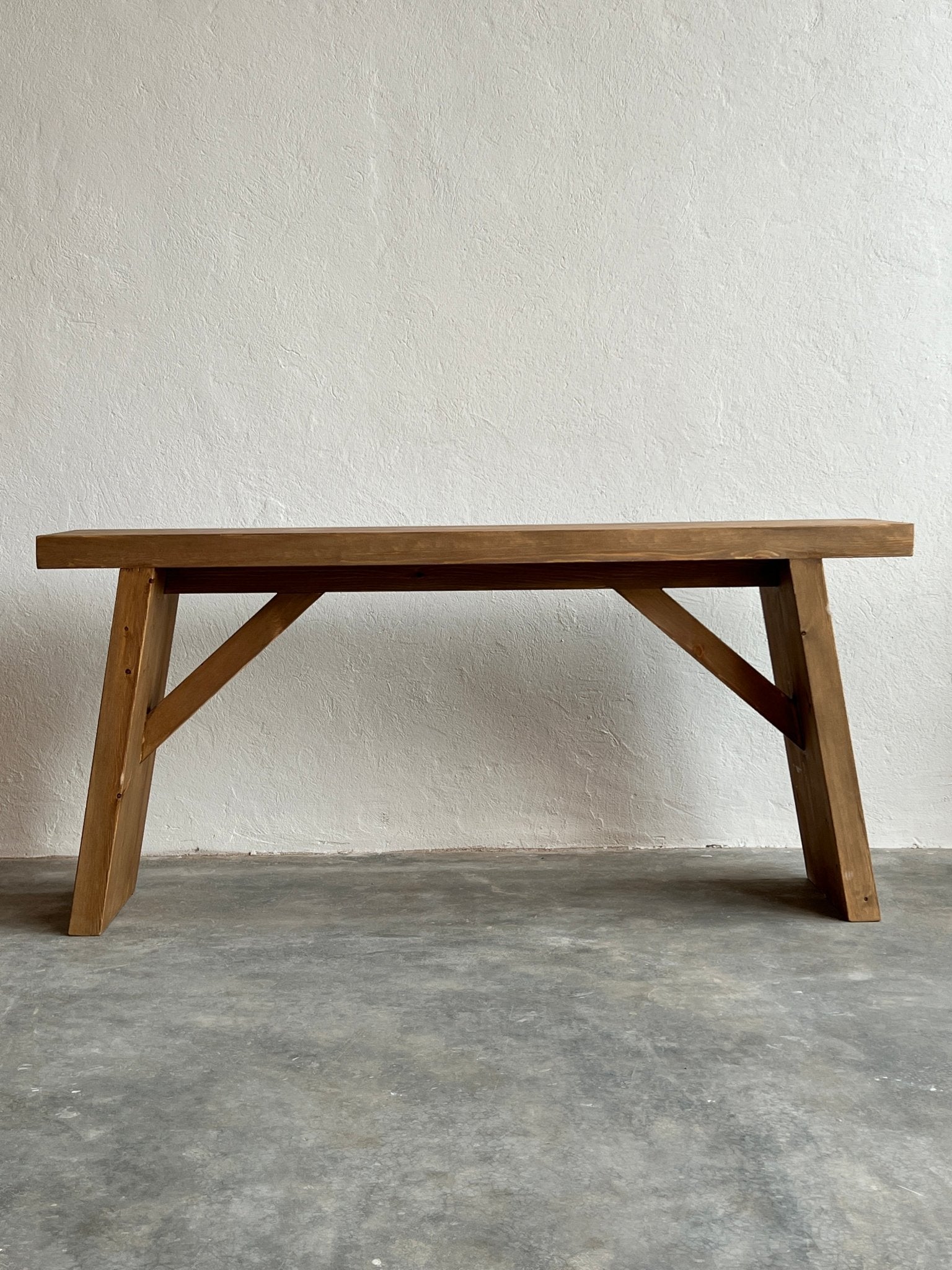 WOODEN CONSOLE - ONE OF A KIND COLLECTION living-furniture Pepin Boho collab Default Title  