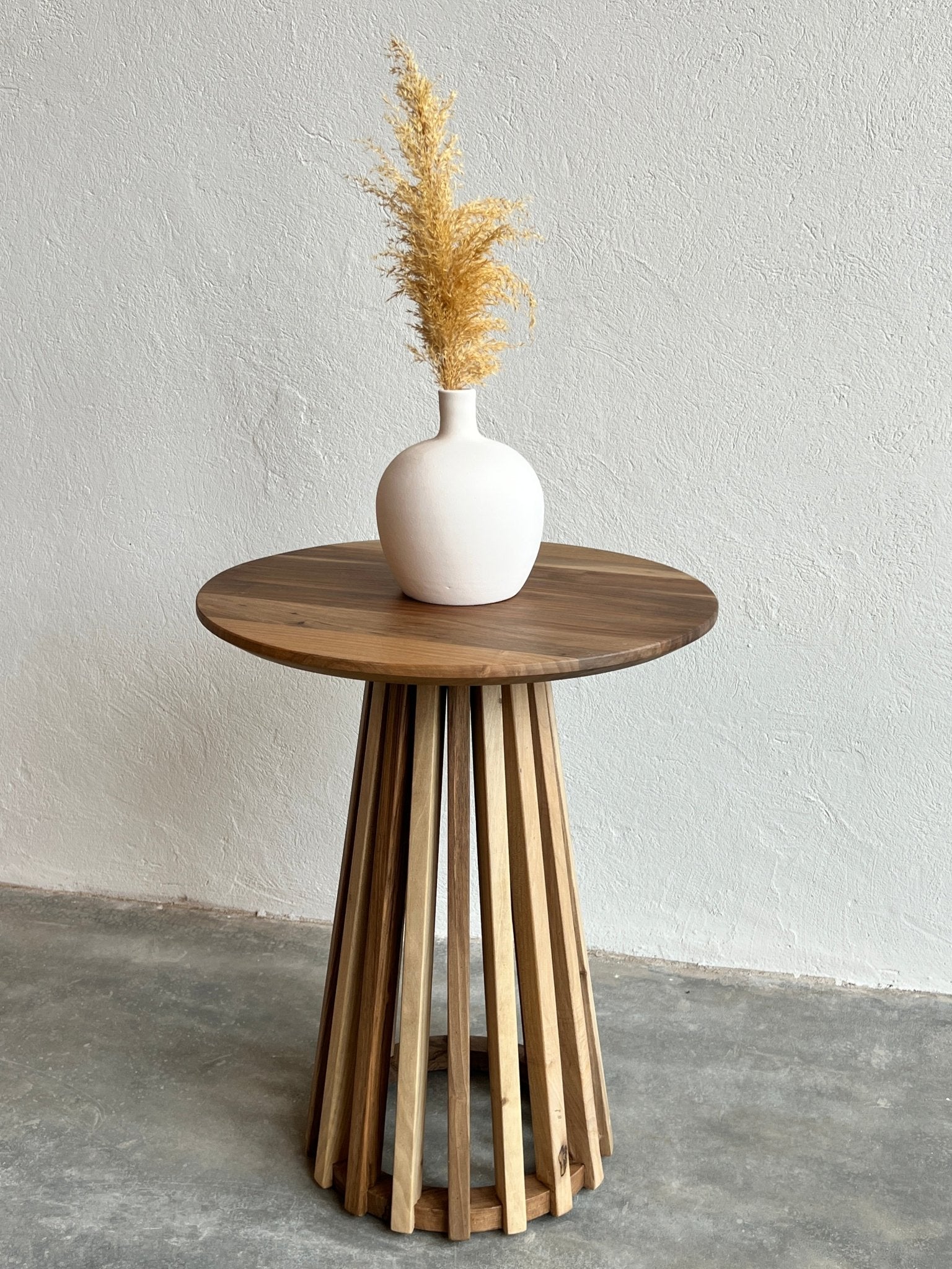 WOODEN SIDE TABLE living-furniture Pepin Boho collab   
