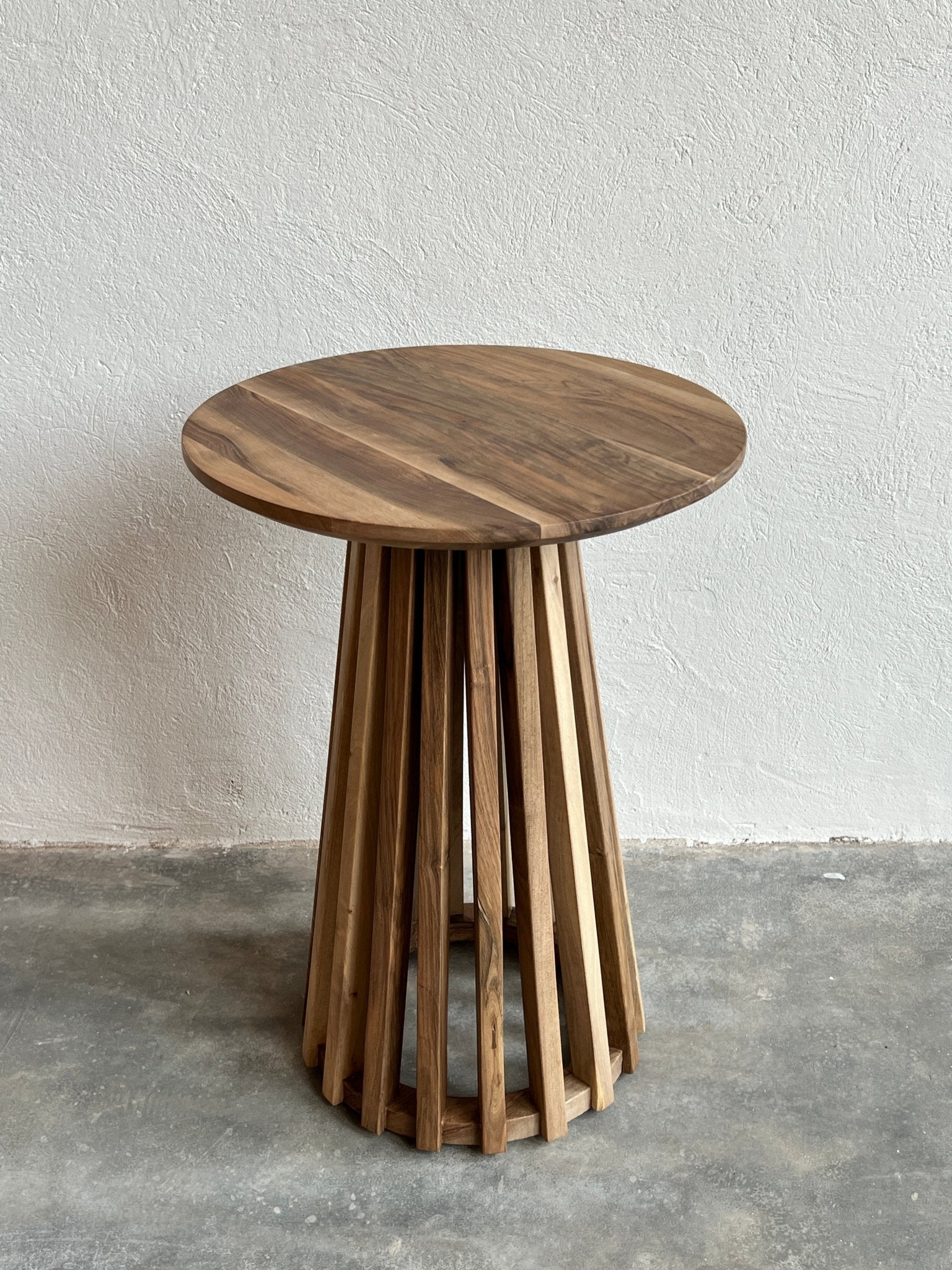 WOODEN SIDE TABLE living-furniture Pepin Boho collab Default Title  