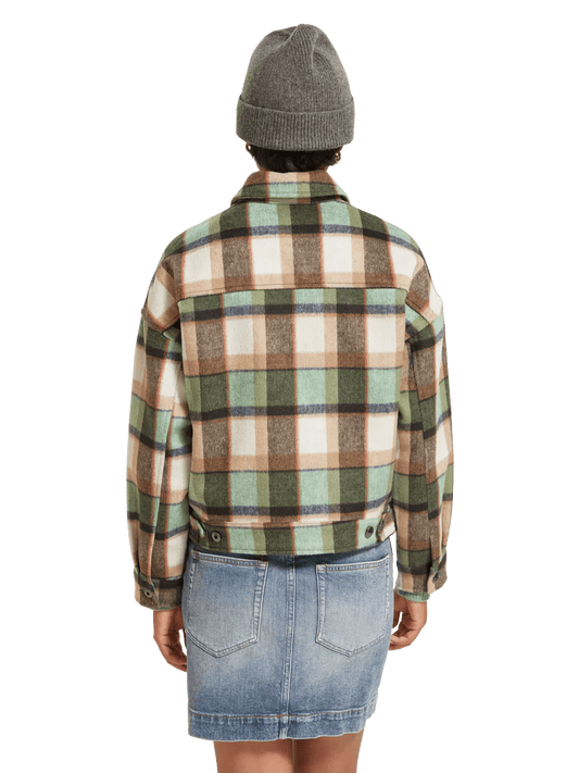 Wool-blended checked jacket Apparel & Accessories Scotch & Soda   